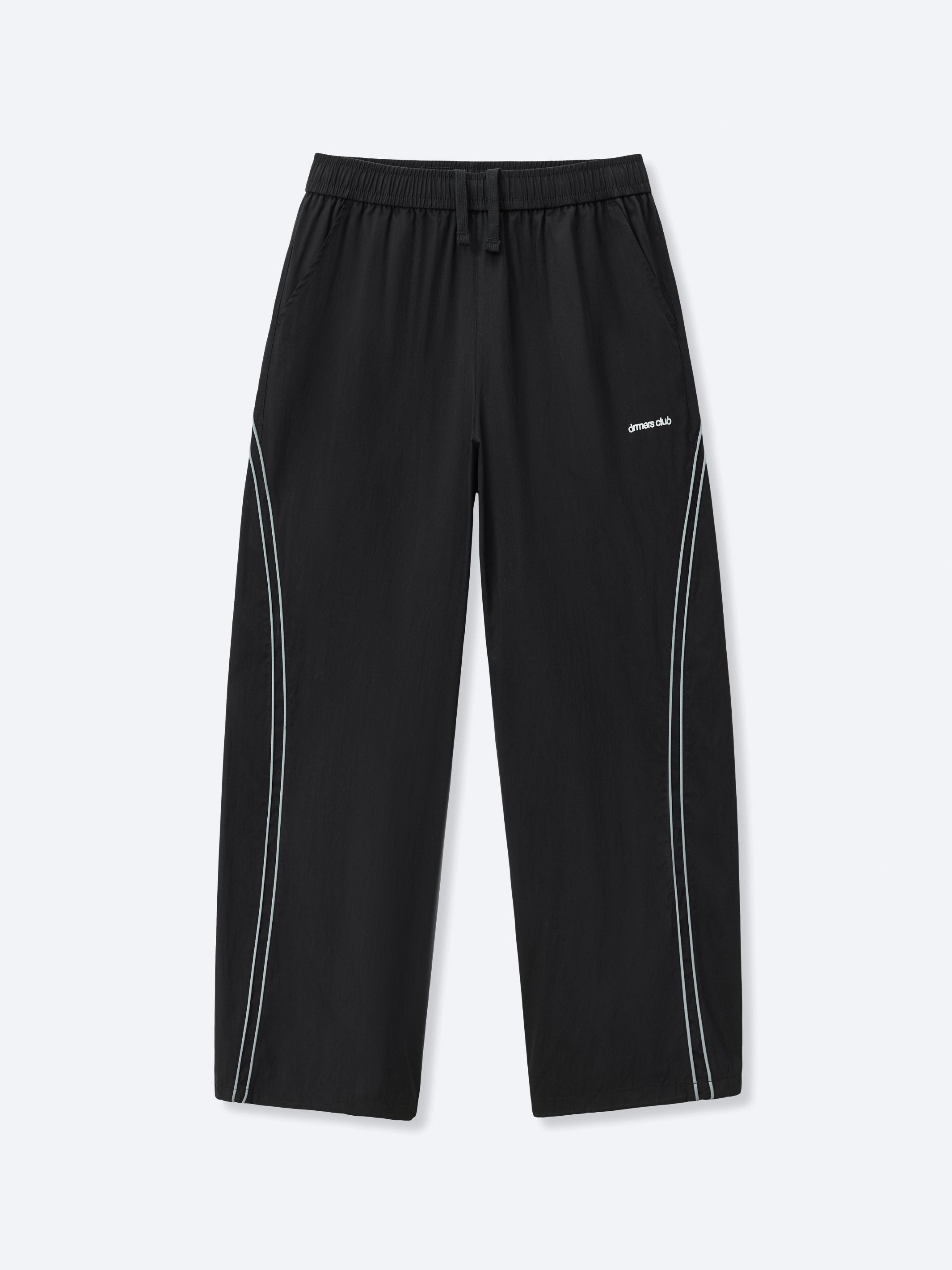 WAVY TRACK PANT - BLACK – DRMERS CLUB