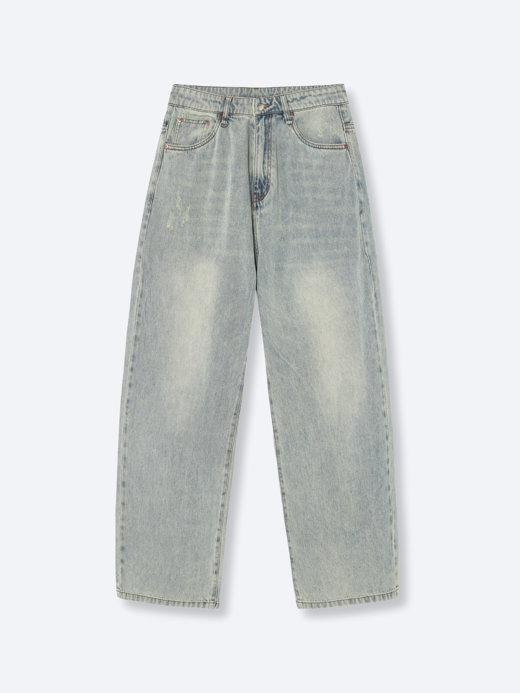 LOOSE FIT JEANS - WASHED BLUE – DRMERS CLUB