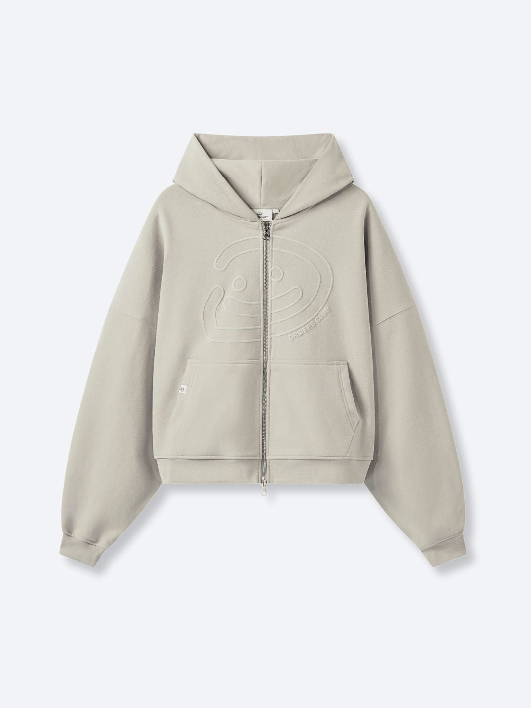 [GRAVER]★ELBOW DRAWING SMILE HOODED ZIP UP Designer fashion, Seoul-fully created | W Concept