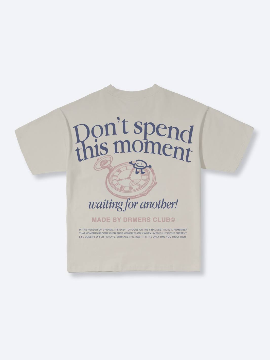 Live In The Moment Graphic Printed Tee