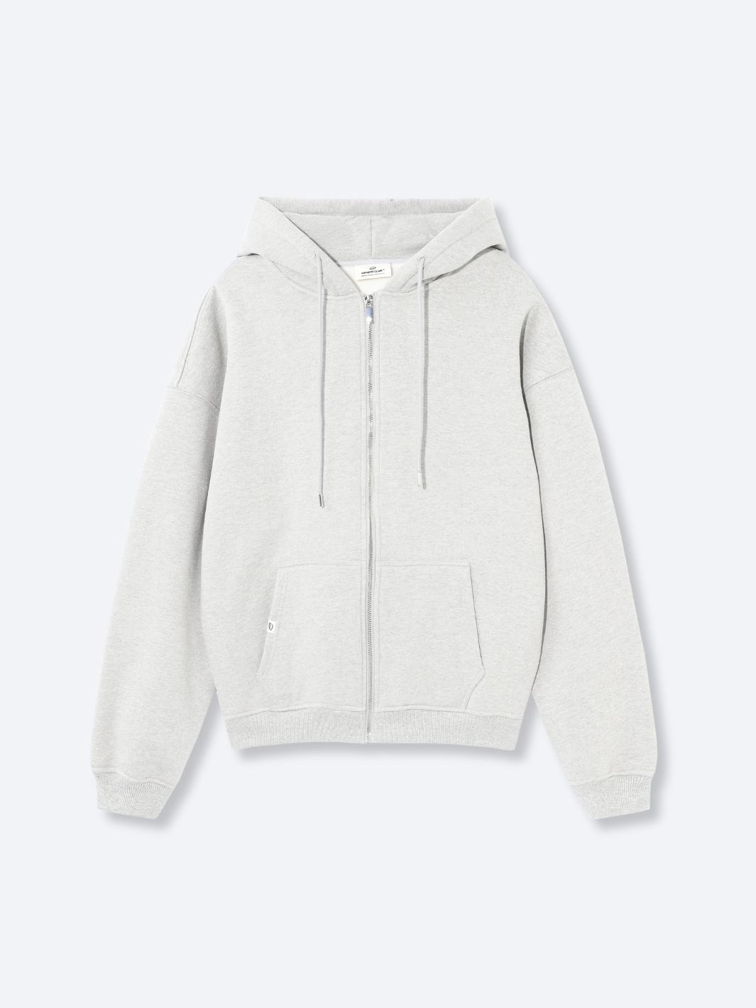 Grey zip jacket online