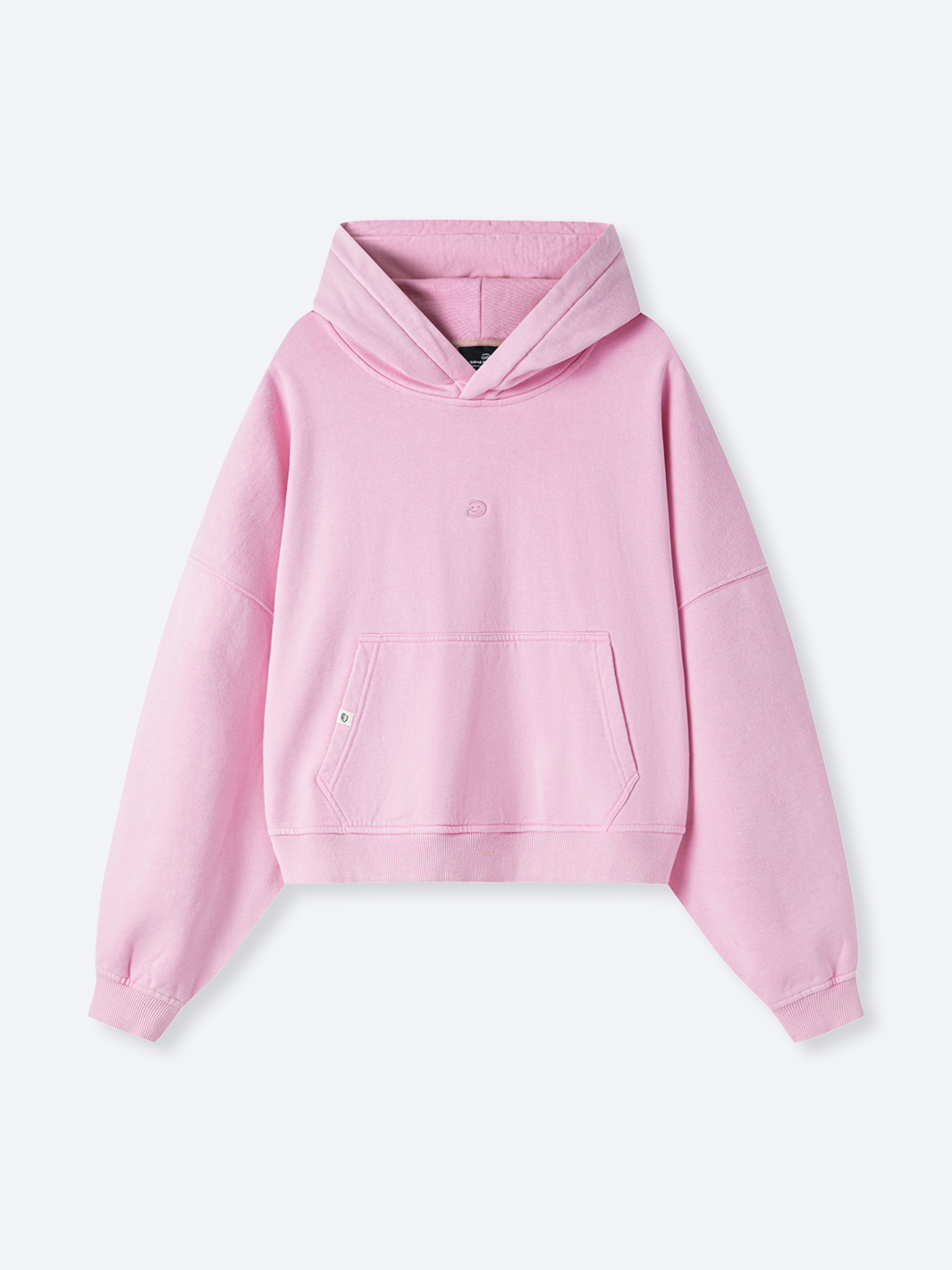 VINTAGE BOXY HOODIE - BUBBLE PINK – DRMERS CLUB VINTAGE BOXY HOODIE - BUBBLE PINK – DRMERS CLUB