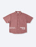 OTW SHORT SLEEVE PLAID - RED