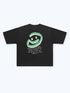 DOODLE SMILEY TEE - BLACK