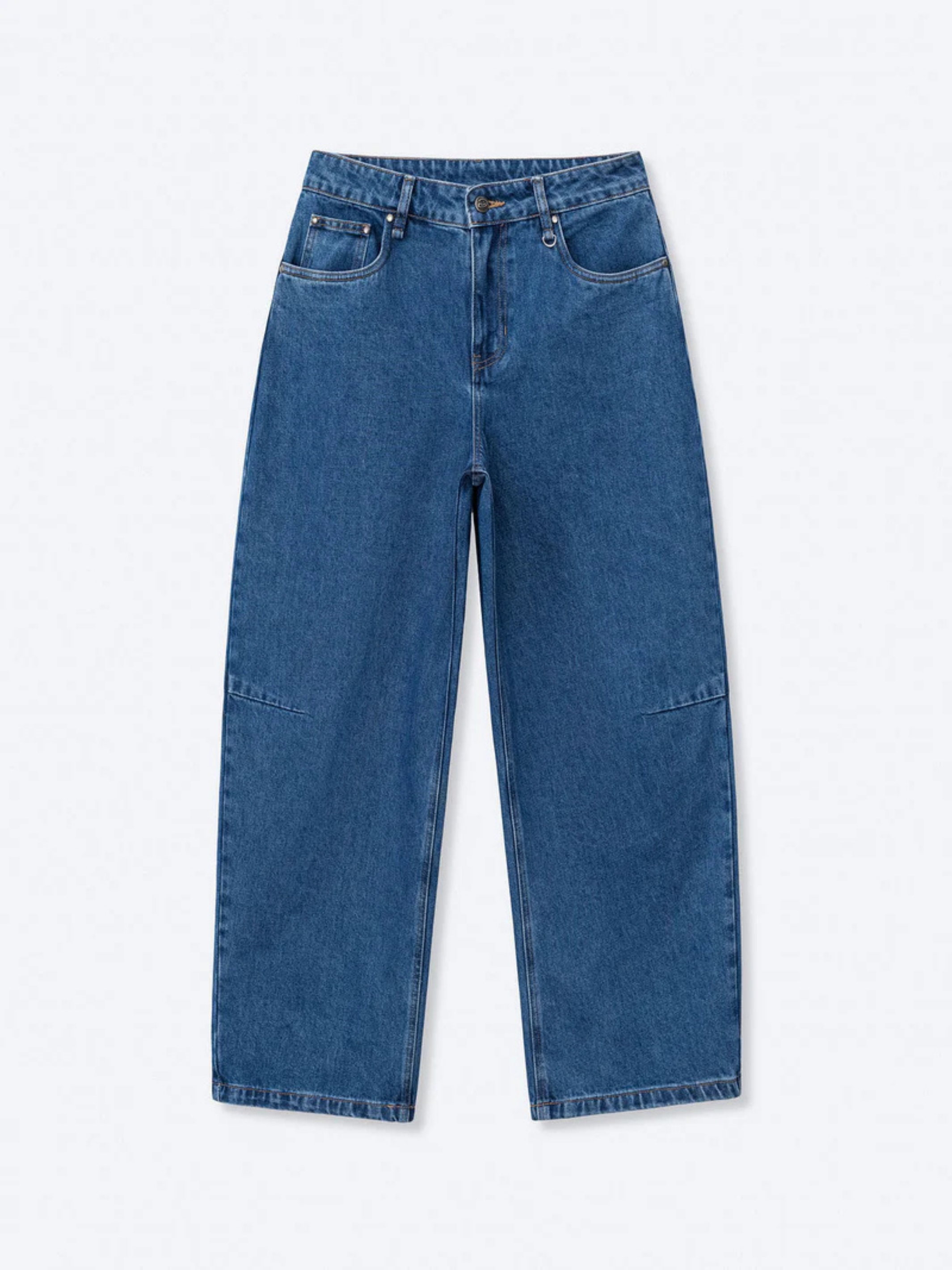 EVERYDAY BAGGY JEANS - BLUE – DRMERS CLUB