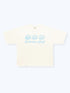 PIXEL TEE - EGGSHELL