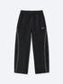 WAVY TRACK PANT - BLACK