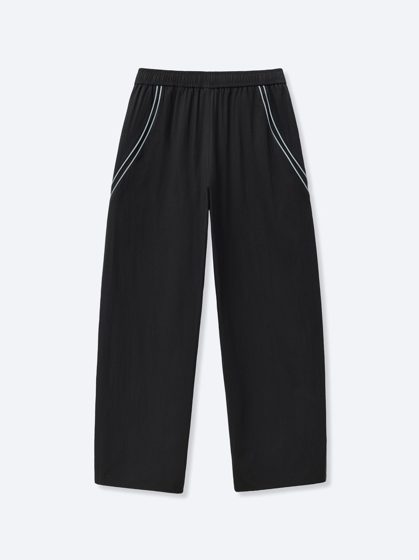 WAVY TRACK PANT - BLACK – DRMERS CLUB
