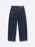 DOUBLE POCKET DENIM - BLUE RAW DENIM