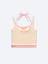 OFF DUTY LAYERED TANK - YELLOW