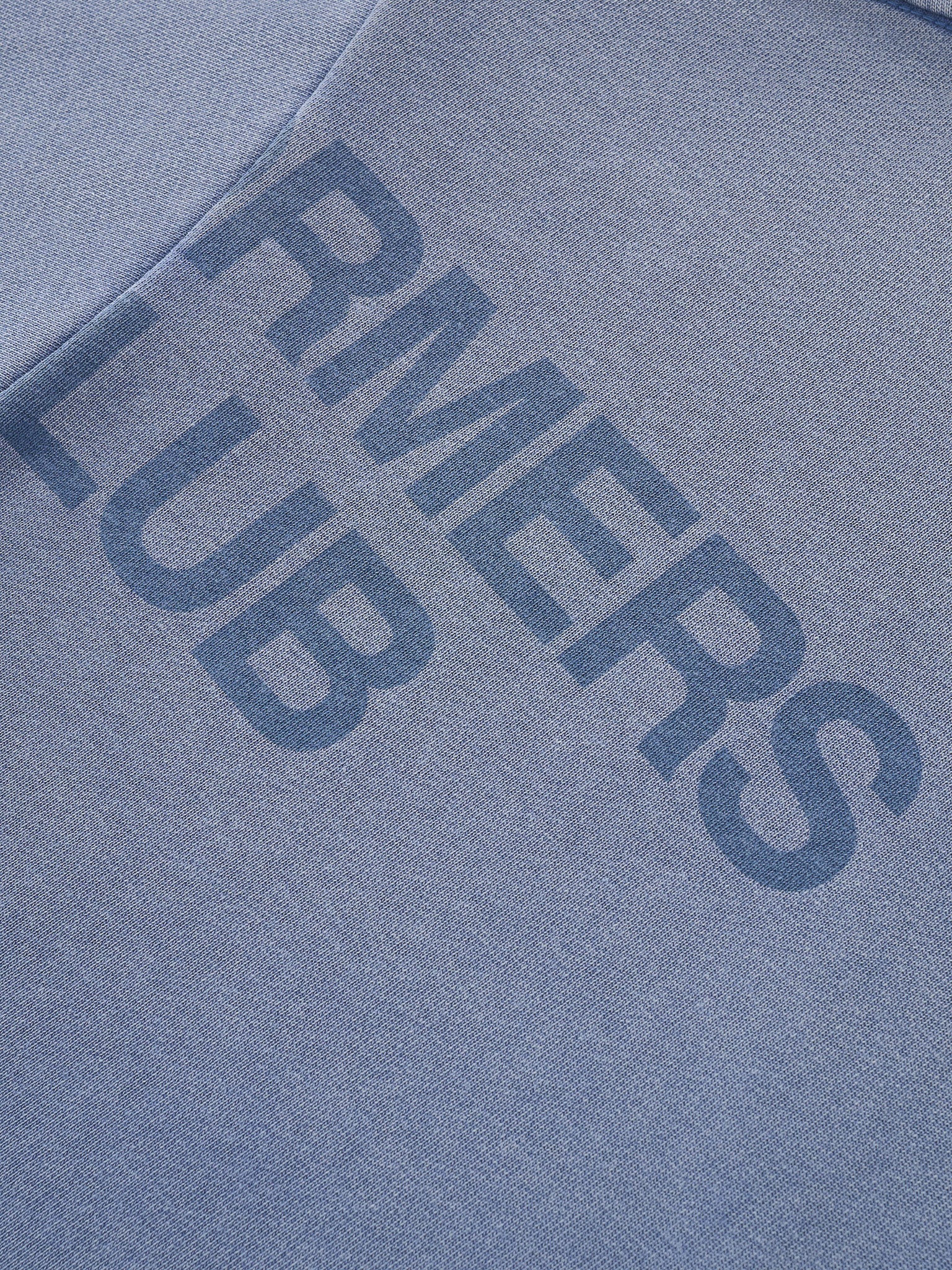 CUT OFF LAYERED TEE - VINTAGE PALE BLUE