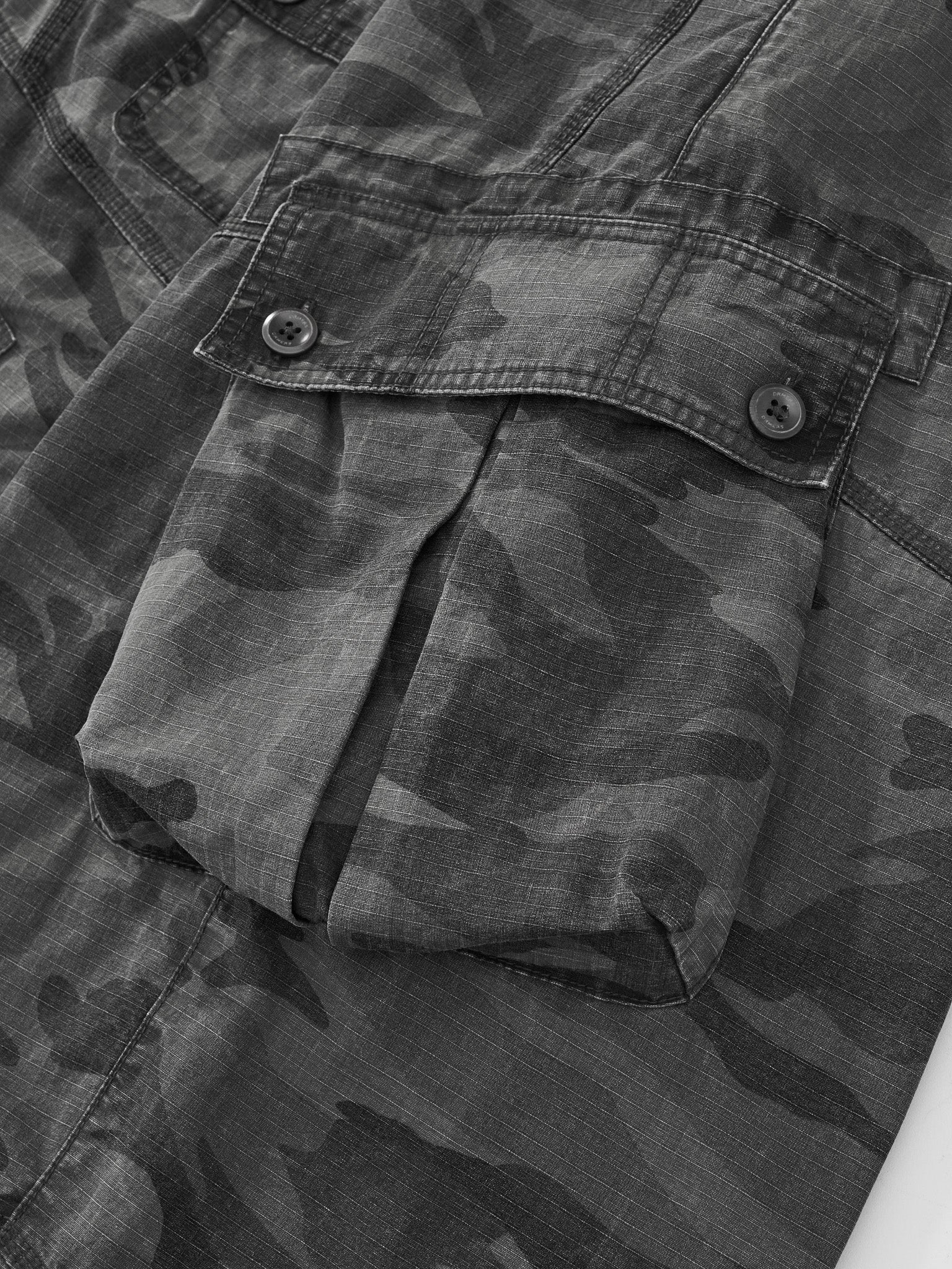 REINFORCED CAMO PANT - CHARCOAL