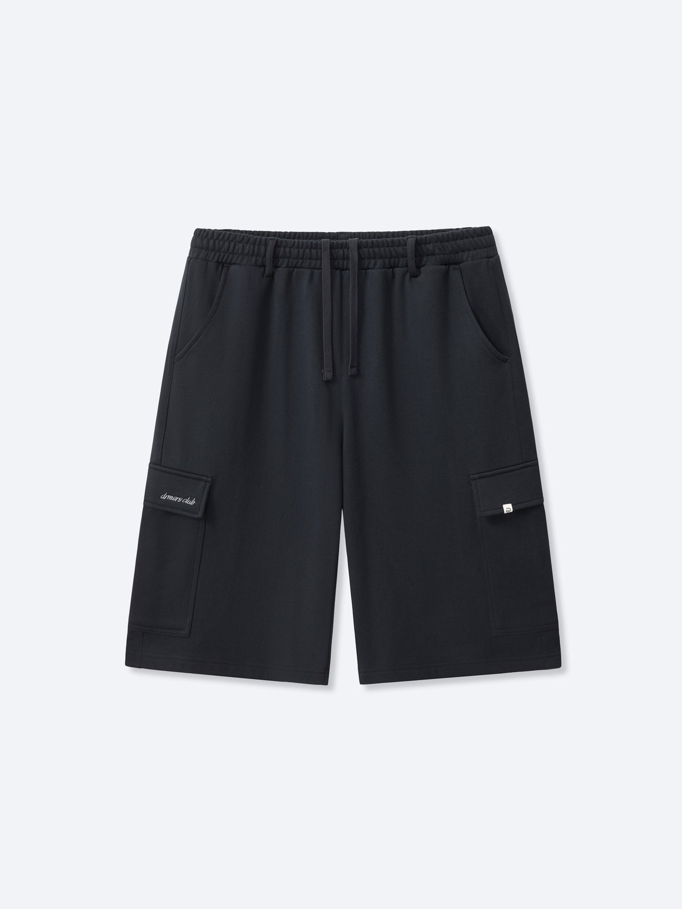 CARGO SWEAT SHORTS - BLACK – DRMERS CLUB