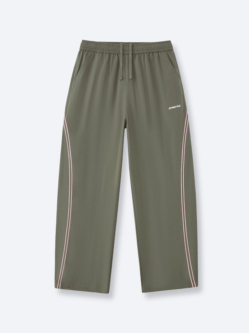 WAVY TRACK PANT - OLIVE GREEN – DRMERS CLUB