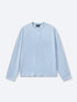 PURSUIT WAFFLE HENLEY - VINTAGE BLUE