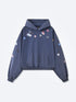 PIN HOODIE - VINTAGE NAVY