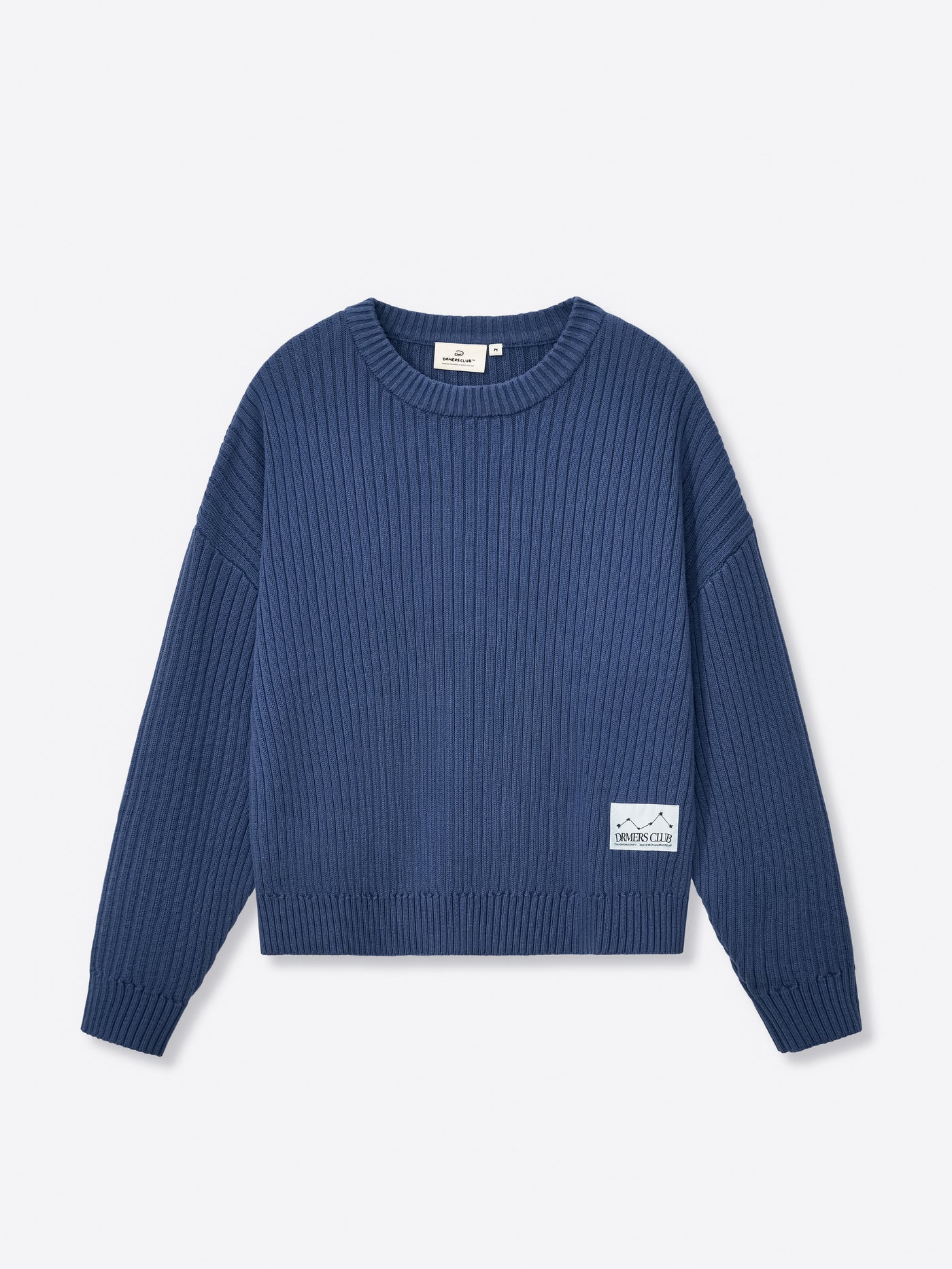 DRMERS RIBBED KNIT - NAVY