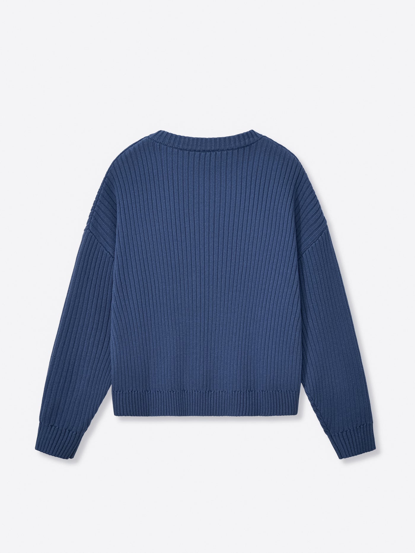 DRMERS RIBBED KNIT - NAVY