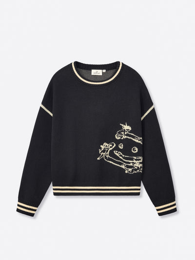 CHERUBS KNIT - BLACK