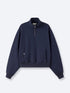 SIGNATURE BASIC QUARTER ZIP - FADED NAVY