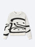 TRIPLE SMILEY KNIT - CREAM