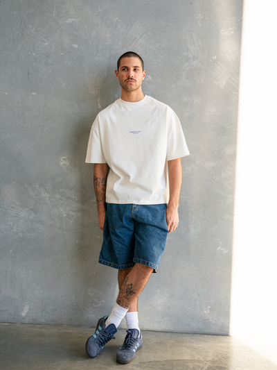 HOW WOULD THEY KNOW BOXY TEE - WHITE