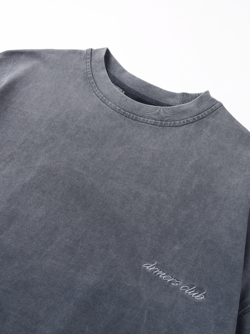 SCRIPT LOGO LAYERED TEE - GREY