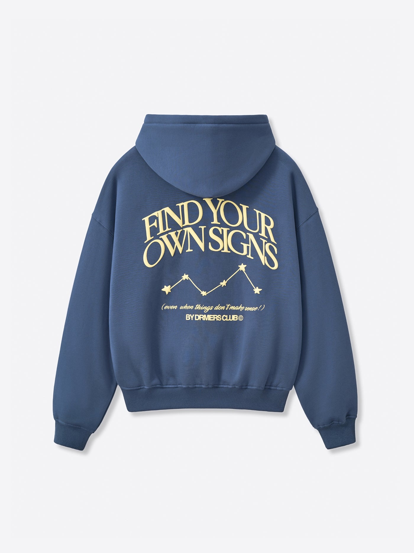 FIND YOUR OWN SIGNS HOODIE - COSMIC NAVY