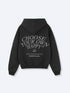 PERSPECTIVE HOODIE - FADED BLACK