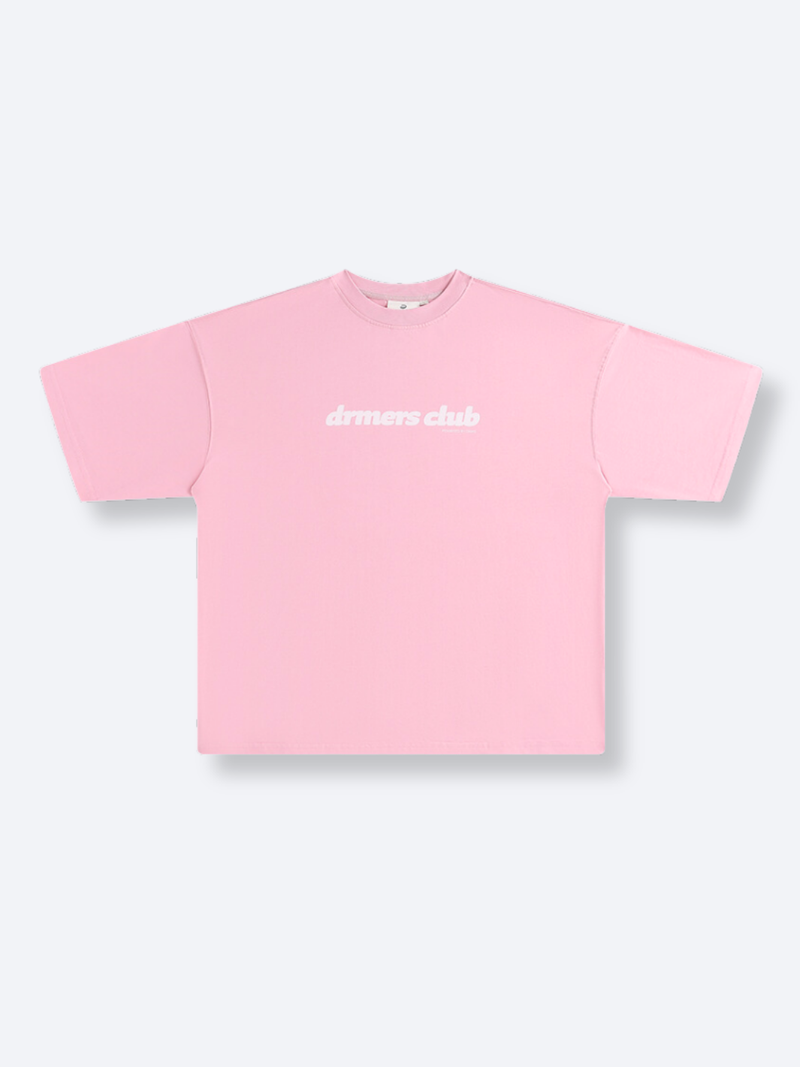 TEXT LOGO TEE - PINK