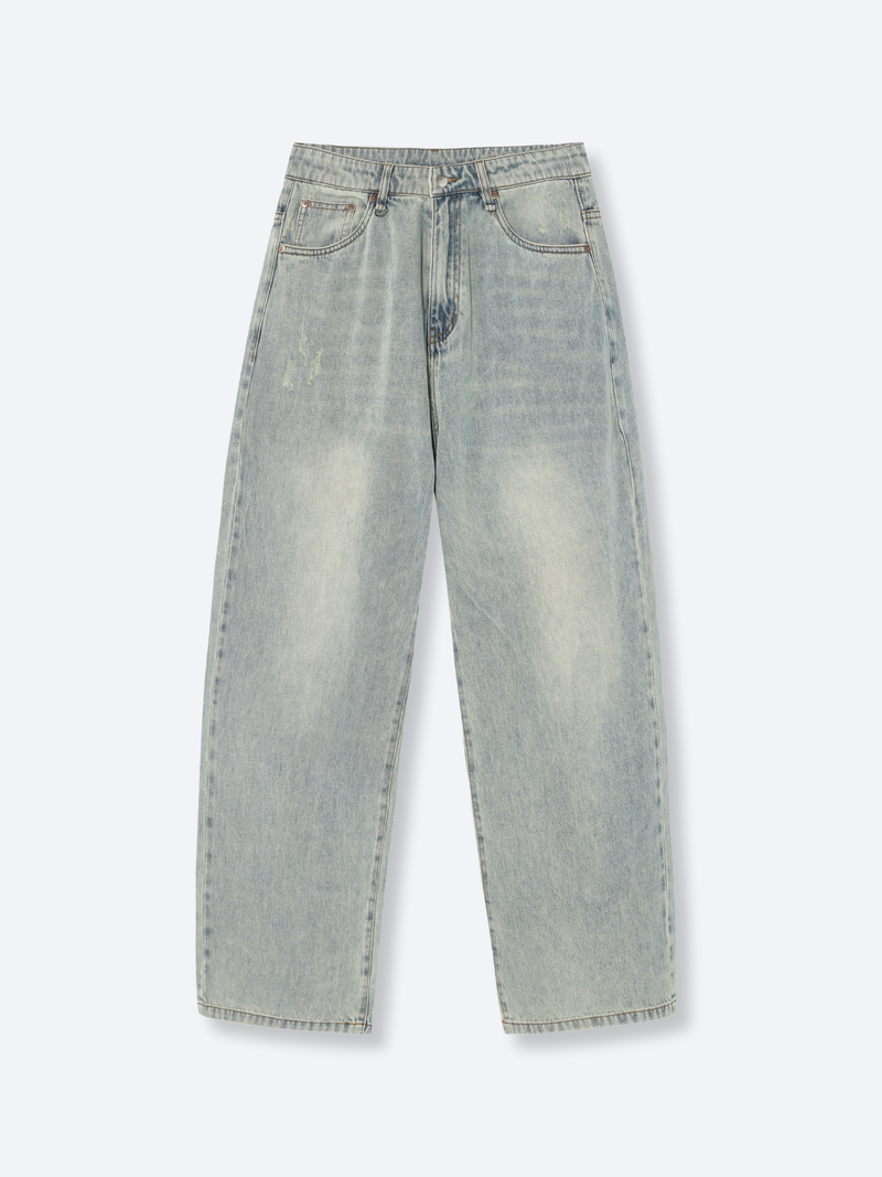 LOOSE FIT JEANS - WASHED BLUE – DRMERS CLUB LOOSE FIT JEANS - WASHED BLUE – DRMERS CLUB