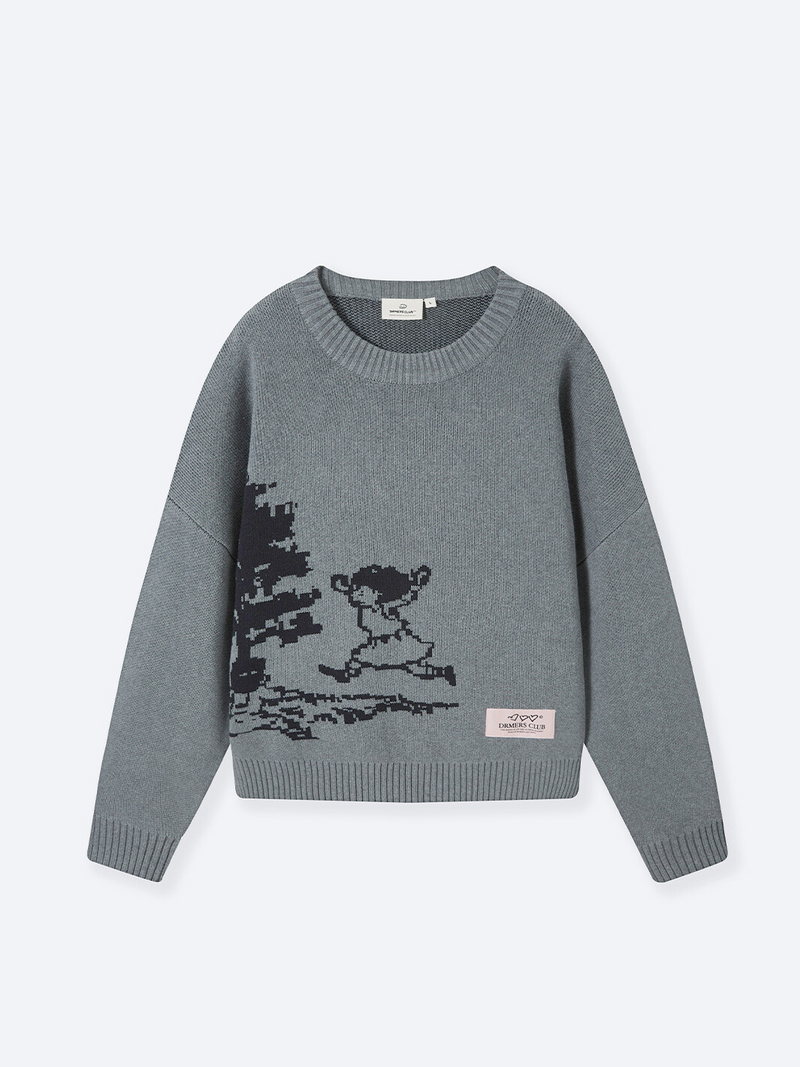 ROOTS OF JOY KNIT - GRAPHITE