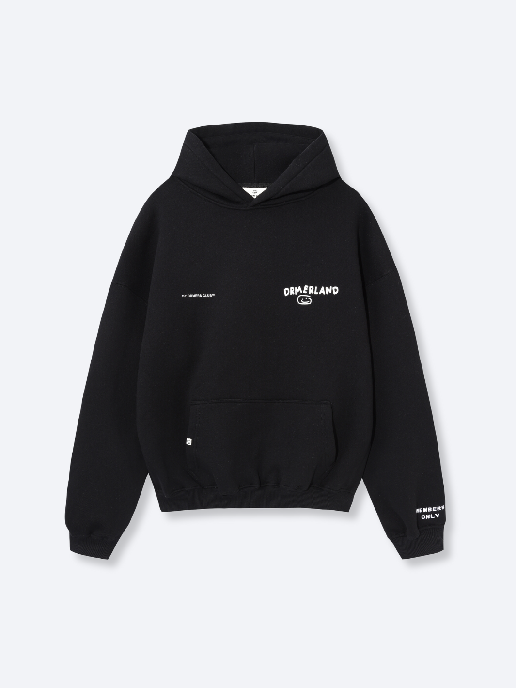 THANKS FOR BEING HERE HOODIE - BLACK