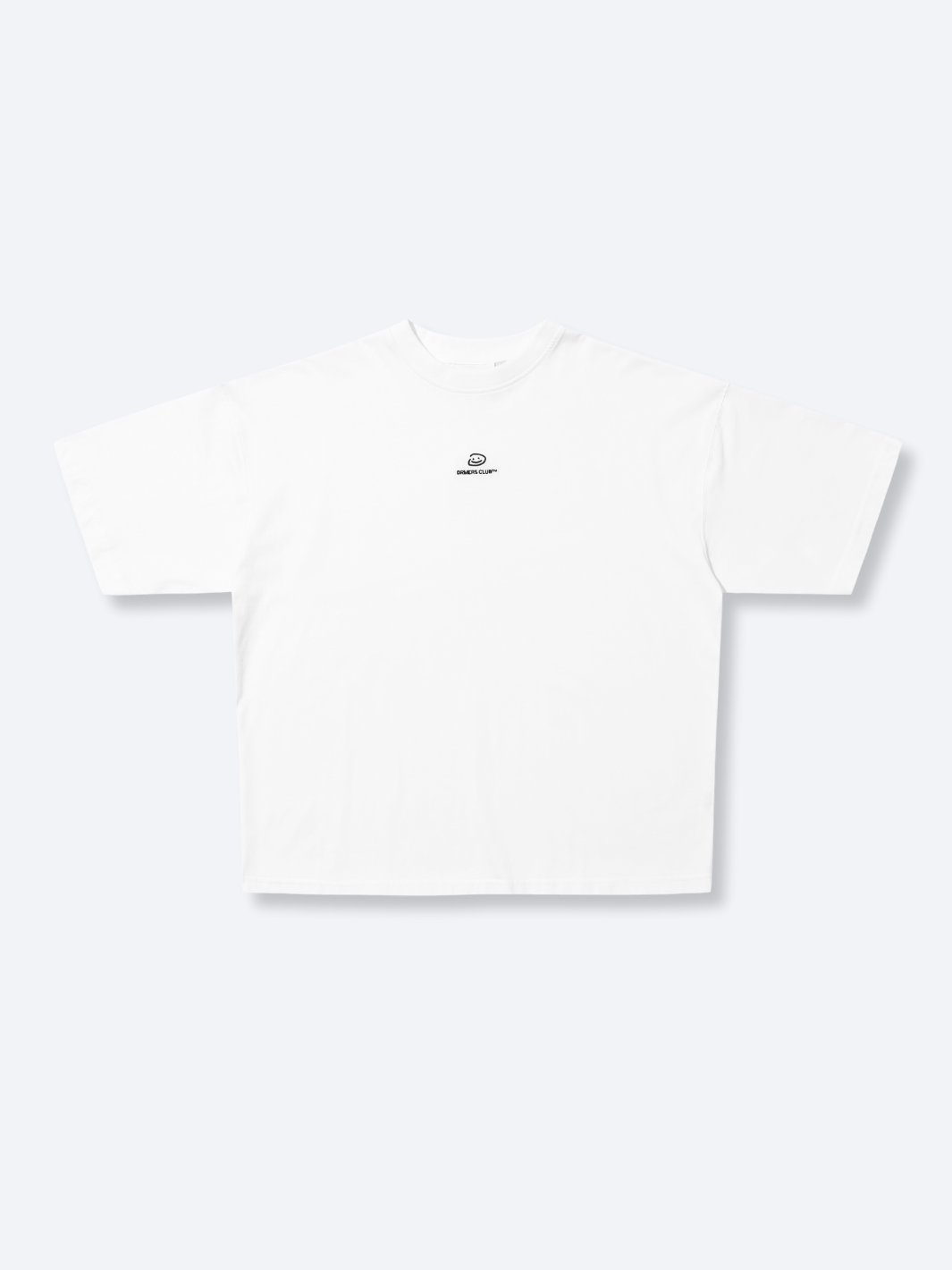 LOGO BOXY TEE - WHITE