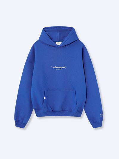 perspective hoodie - cobalt blue