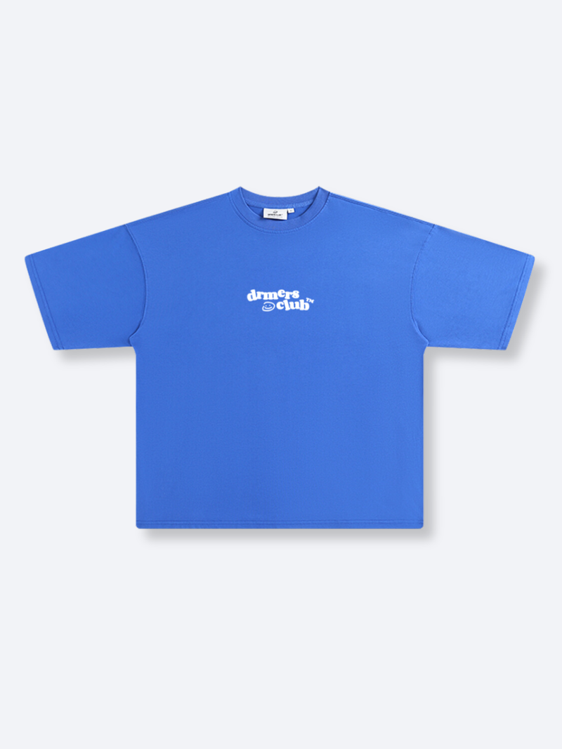 PLAYFUL LOGO TEE - COBALT