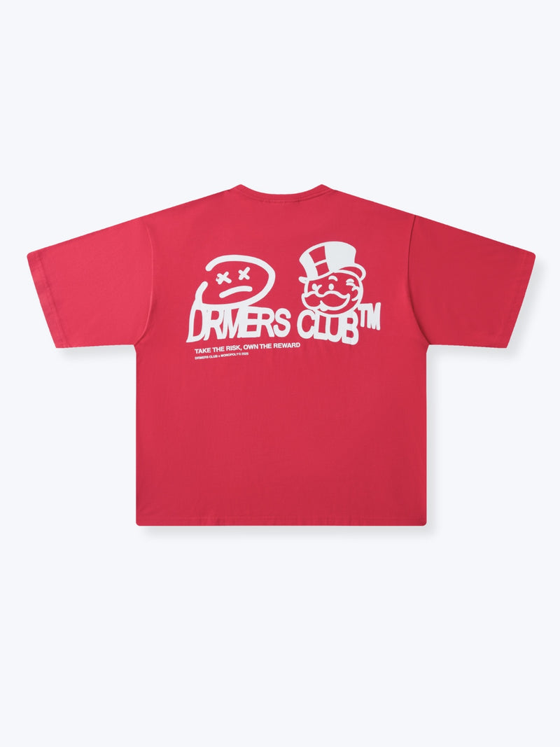 RISK & REWARD TEE - RED