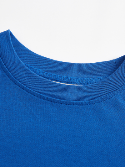 PLAYFUL LOGO TEE - COBALT