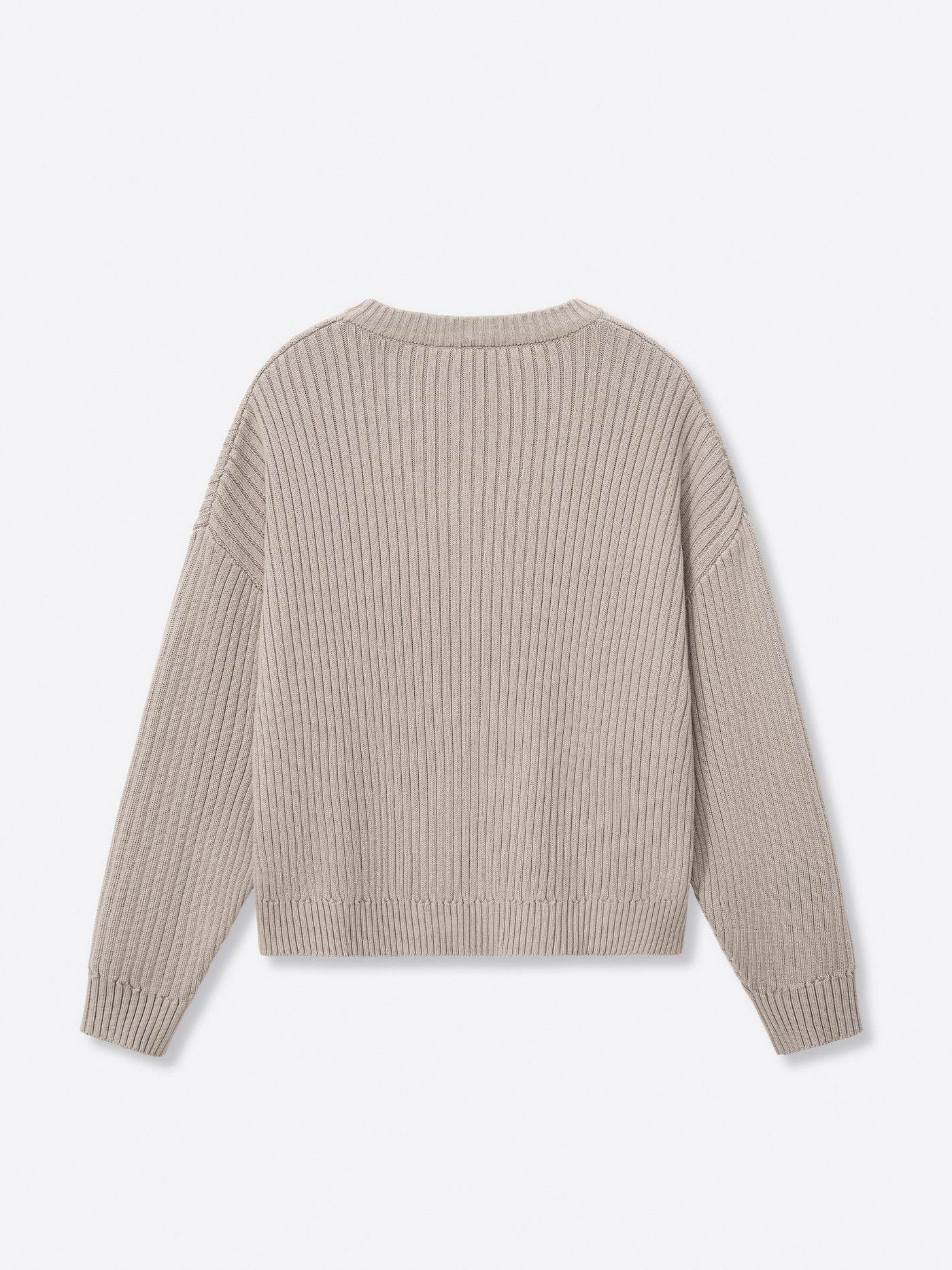 DRMERS RIBBED KNIT - BROWN