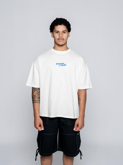 PLAYFUL LOGO TEE - WHITE