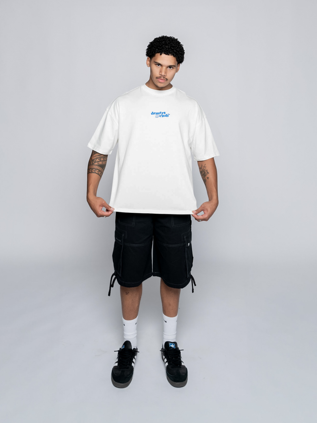 PLAYFUL LOGO TEE - WHITE