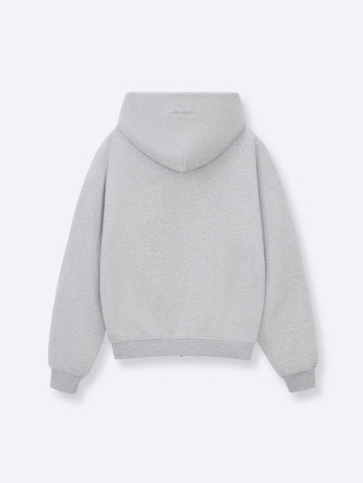 SIGNATURE BASIC DOUBLE ZIP - HEATHER GREY