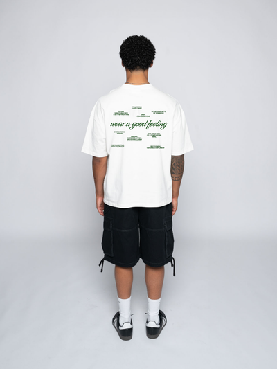 GOOD FEELING TEE - WHITE