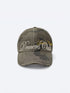SCRIPT TEXT HAT - CAMO