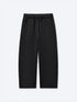 SIGNATURE BAGGY SWEATPANTS - BLACK
