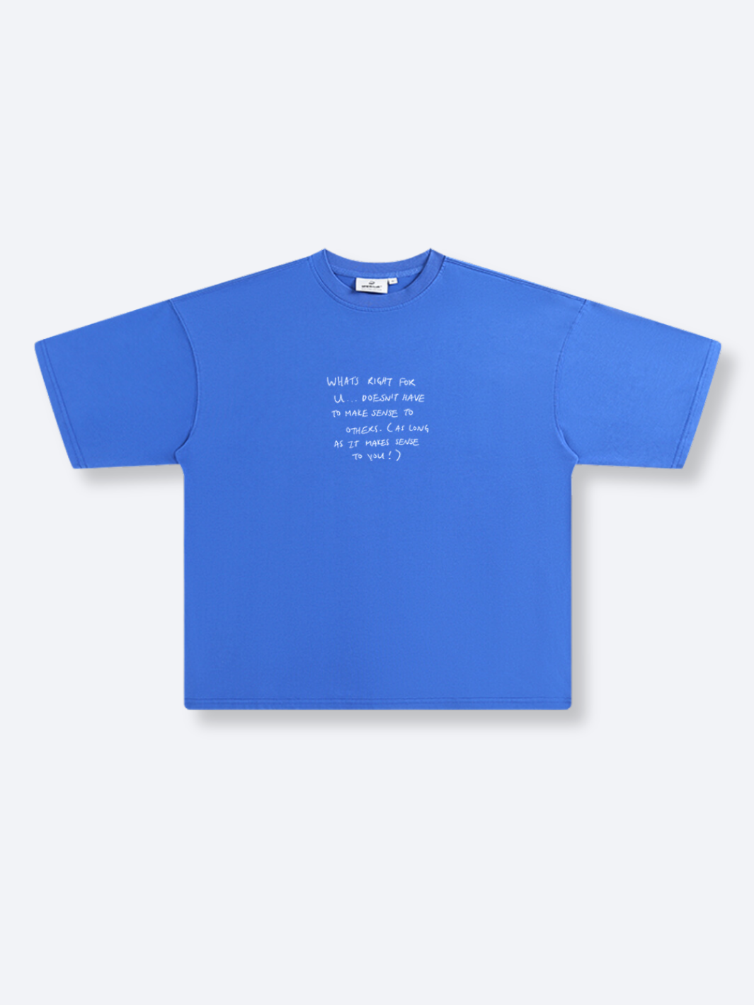 NOTE TO SELF TEE - COBALT