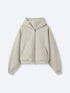 SMILEY BOXY DOUBLE ZIP - TAN
