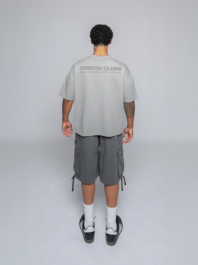 NOTE TO SELF TEE - LIGHT GREY