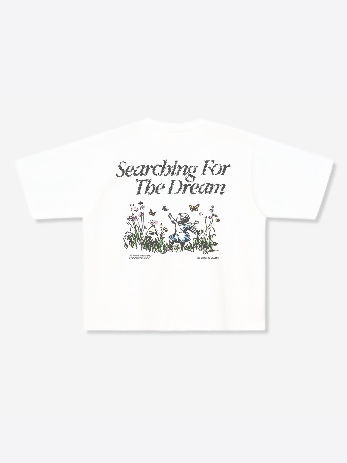 SEARCHING FOR THE DRM TEE - WHITE