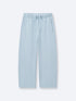 SIGNATURE BAGGY SWEATPANTS - SKY BLUE